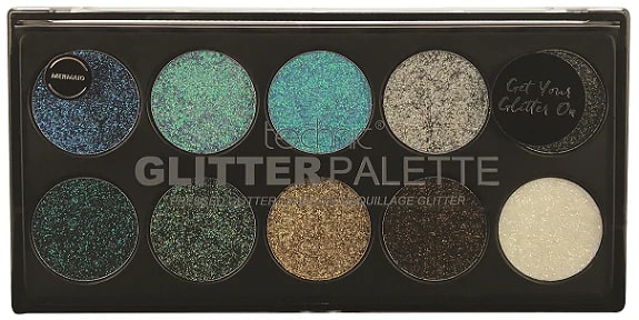 Technic Mermaid Pressed Glitter Eye Shadow Palette